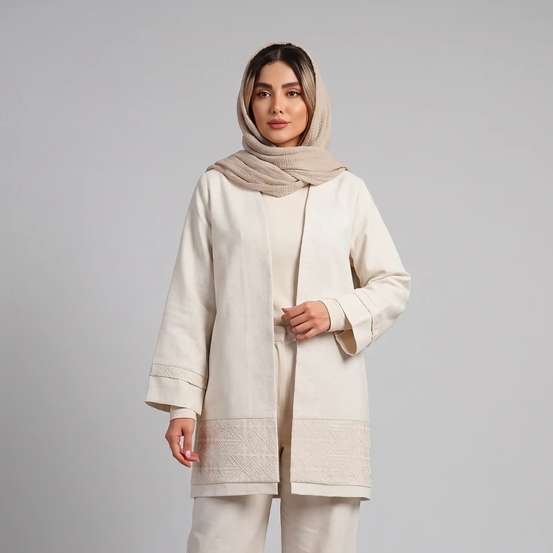 مانتو زنانه زاگرس پوش مدل 8086