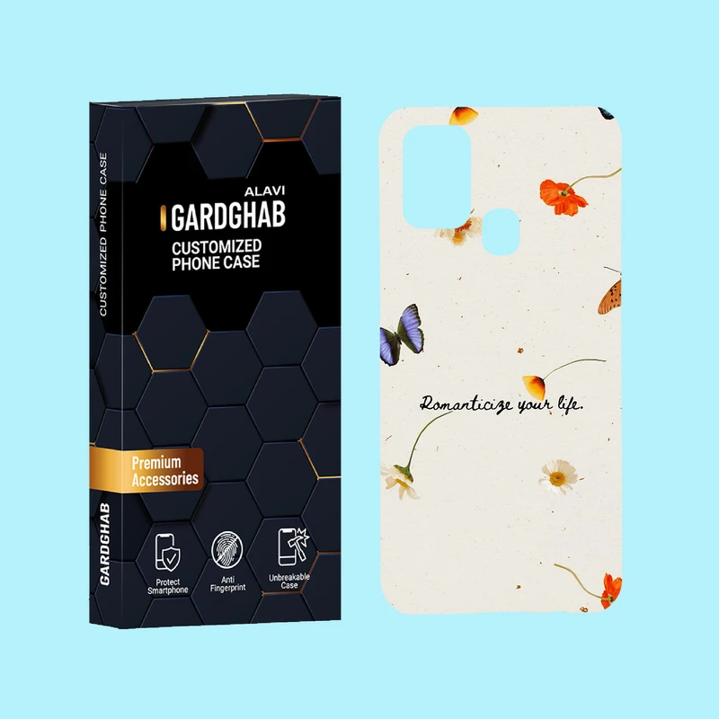 کاور گارد قاب علوی مدل عاشقانه مناسب برای گوشی موبایل سامسونگ Galaxy M31