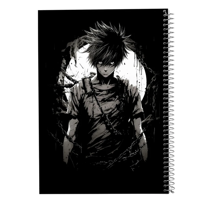 دفتر مشق 50 برگ مدوپد مدل ChainSaw Man کد DF10899