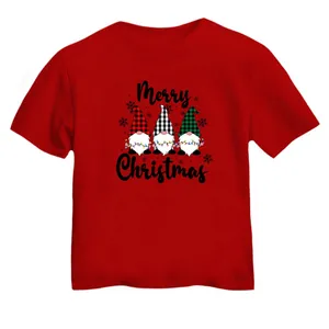 تی شرت آستین کوتاه بچگانه مدل بابانوئل کریسمس کد 52