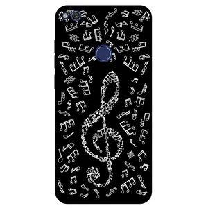 Megafone Musical Note 1370 Cover For Honor 8 Lite