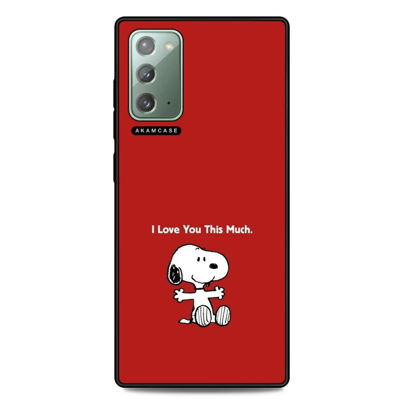 کاور آکام مدل AMC-WSGN20-SNOOPY-27 مناسب برای گوشی موبایل سامسونگ Galaxy Note 20