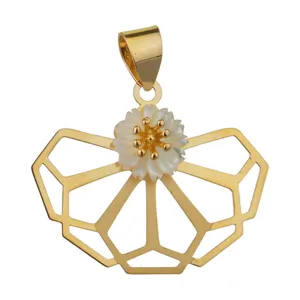 آویز گردنبند طلا 18 عیار زنانه مایا ماهک مدل MM1451