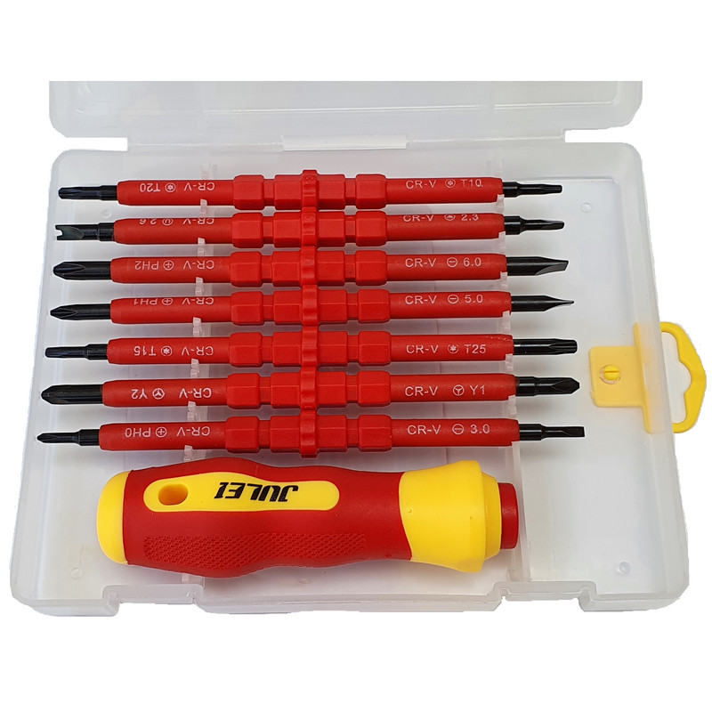 مجمموعه 8 عددی پیچ گوشتی جولی مدل RC-V