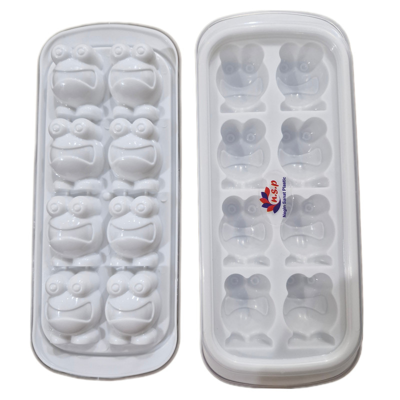 قالب یخ نگین مدل قورباغه بسته ۲ عددی