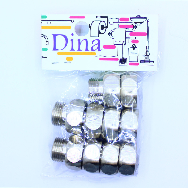 تبدیل شیر پیسوار دینا مدل DN-09111402 بسته 10 عددی