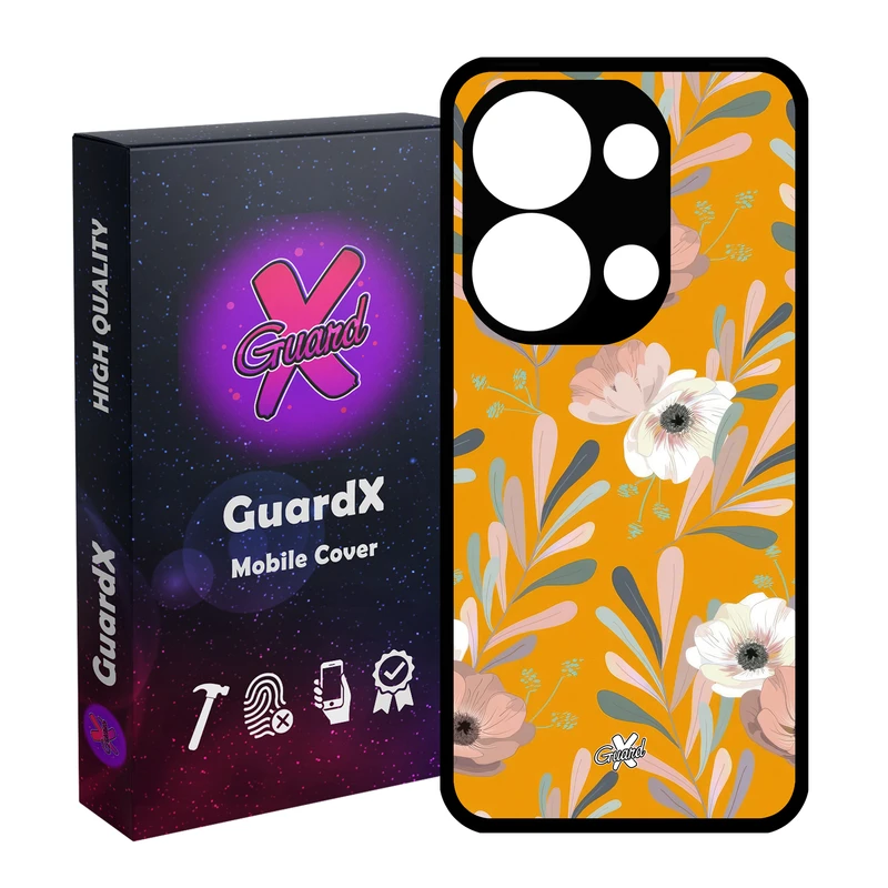 کاور گارد ایکس طرح Flower مناسب برای گوشی موبایل شیائومی Redmi Note 13 Pro 4G / Poco M6 Pro 4G