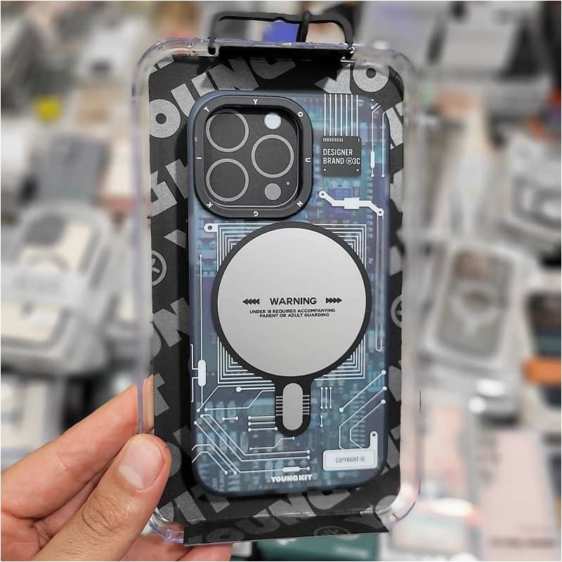 کاور یانگ کیت مدل technology magnetic کد 345 مناسب برای گوشی موبایل اپل iphone 15 pro