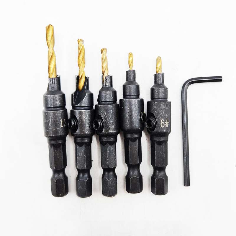 مته خزینه صنعتی کد 1701 مجموعه 5 عددی