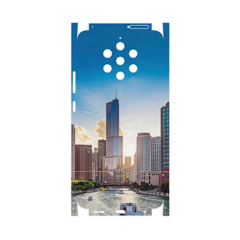 برچسب پوششی ماهوت مدل City of Chicago-FullSkin مناسب برای گوشی موبایل نوکیا 9 Pureview