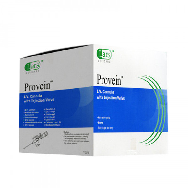 آنژیوکت لارس مدل P سایز 20 مجموعه 100 عددی