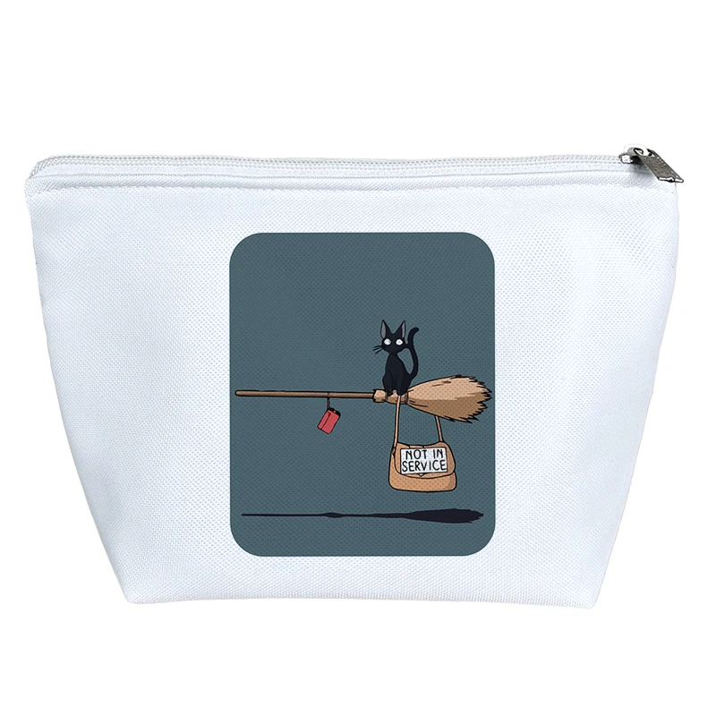 کیف لوازم آرایش دخترانه خندالو مدل گربه جادوگر کد 8452