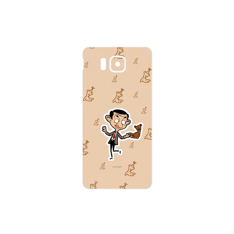 برچسب پوششی ماهوت مدل Mr.Bean مناسب برای گوشی موبایل سامسونگ Galaxy Alpha