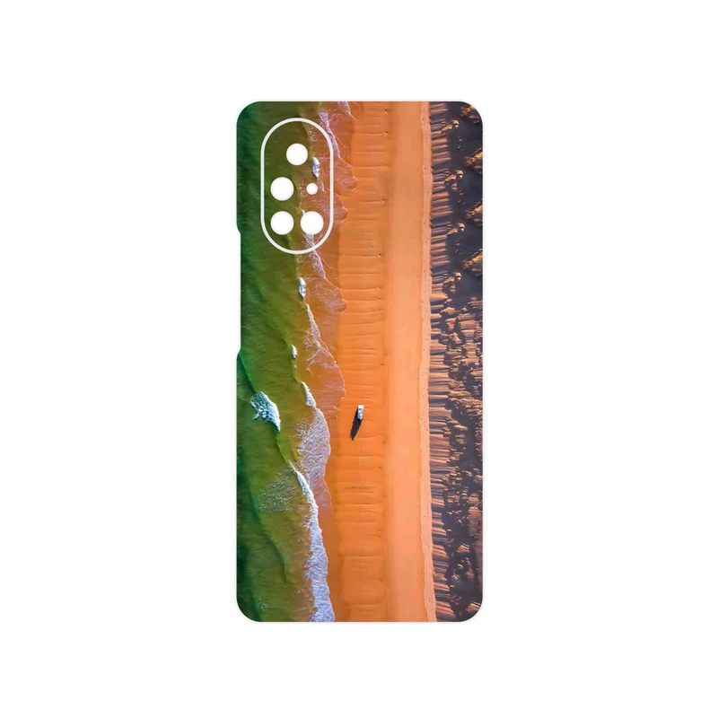 برچسب پوششی ماهوت مدل Beach and Green Sea مناسب برای گوشی موبایل هوآوی Nova 8