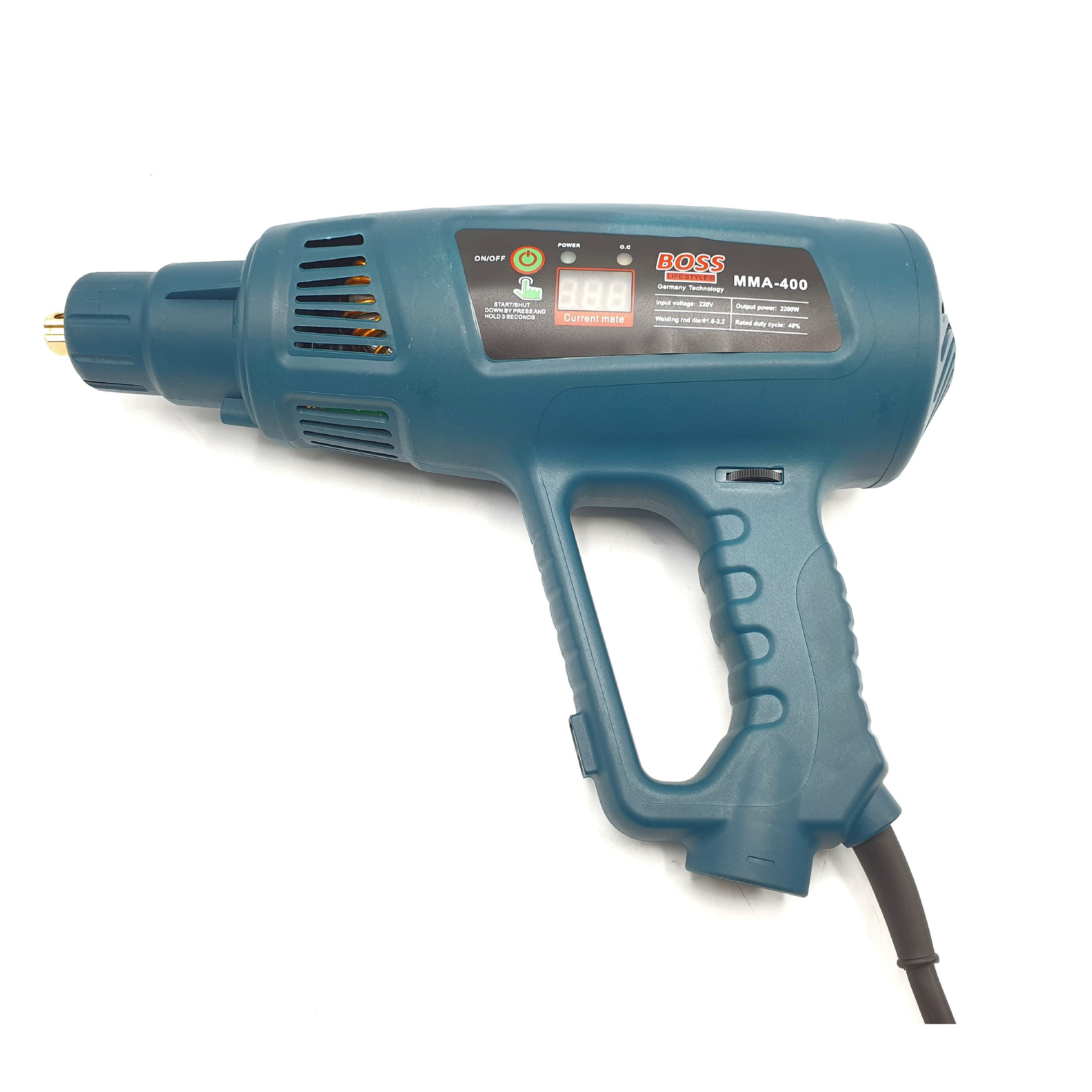 دستگاه جوش 400 آمپر باس مدل LIFE_STYLE_MMA400 مجموعه 6 عددی