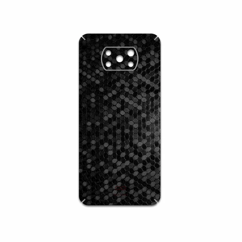 برچسب پوششی ماهوت مدل Honey-Comb-Circle مناسب برای گوشی موبایل شیائومی Poco X3 Pro