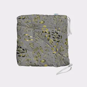 تشک صندلی شمسه نگار مدل برگ های طلایی