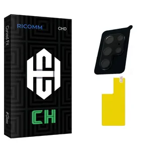 Ricomm CH Glass SFLL Back Protector For Samsung Galaxy S22 ULTRA With Camera Lens Protector