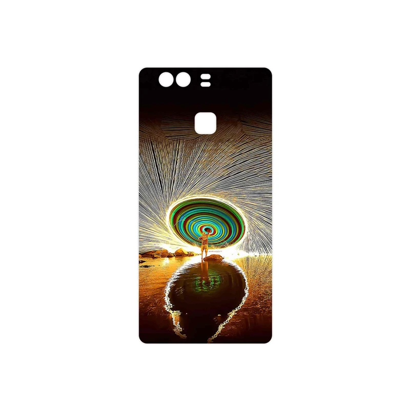 برچسب پوششی ماهوت مدل Night Light Fountain مناسب برای گوشی موبایل هوآوی P9