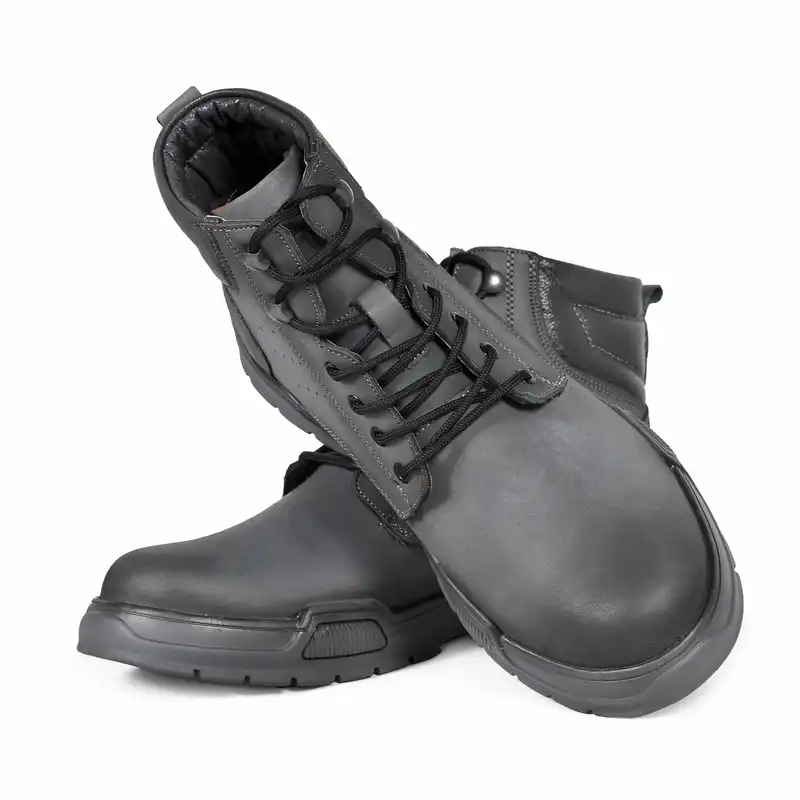 نیم بوت مردانه مدل بلنزا کد G.R.Y.1.2.2.2