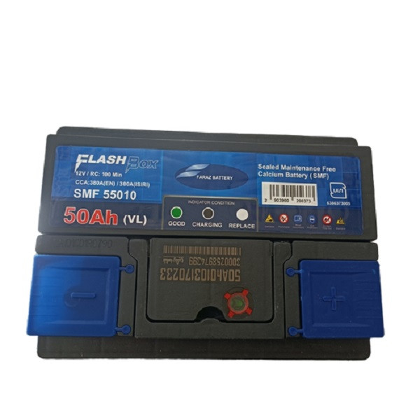 باتری اتمی خودرو مدل فلش باکس 50AH
