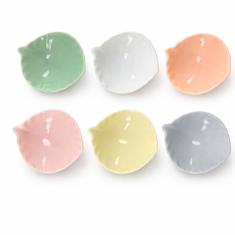 پیاله مدل برگ بسته 6 عددی