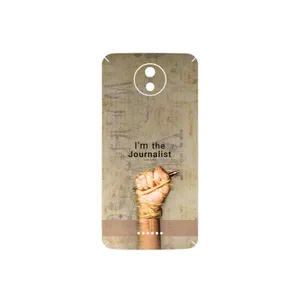 MAHOOT Journalist Cover Sticker for Motorola Moto C Plus
