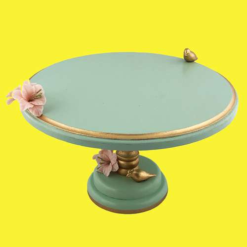 کیک خوری طرح گل و پرنده مدل gz99228