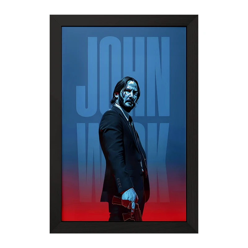 تابلو خندالو مدل جان ویک (John Wick) کد F5944