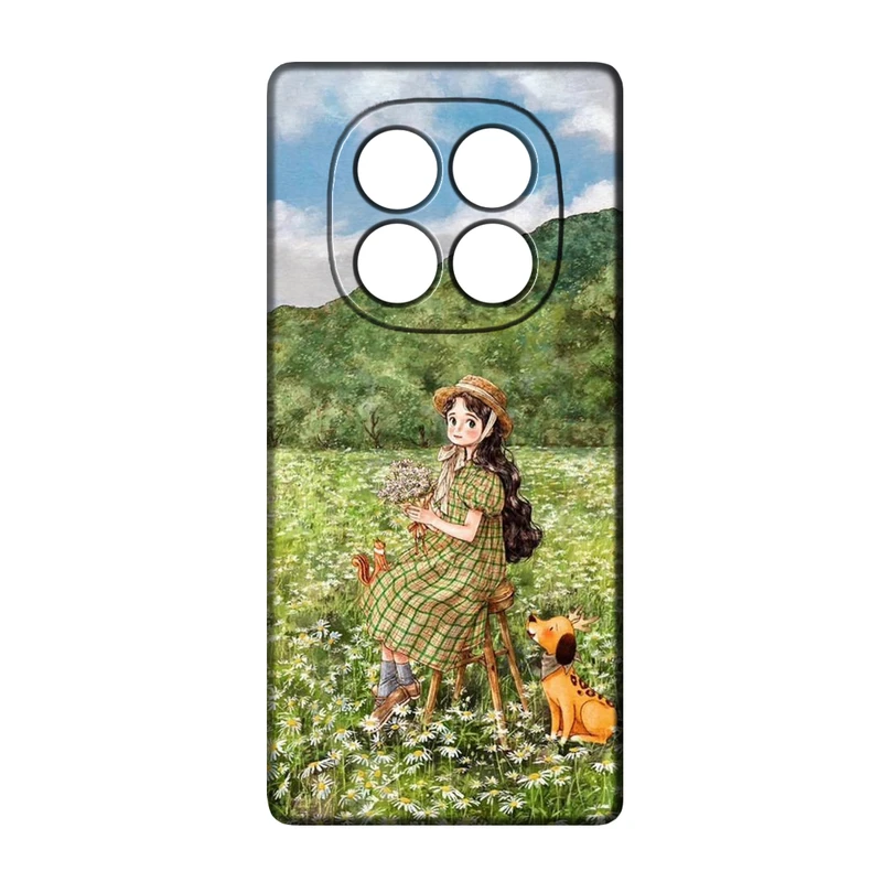 کاور طرح دخترانه کد 272 مناسب برای گوشی موبایل شیائومی Redmi Note 14 Pro Plus