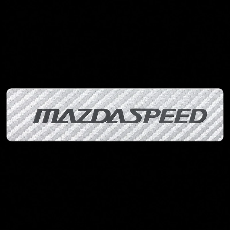 برچسب بدنه خودرو سولگی مدل شبرنگ طرح Mazdaspeed کد M537
