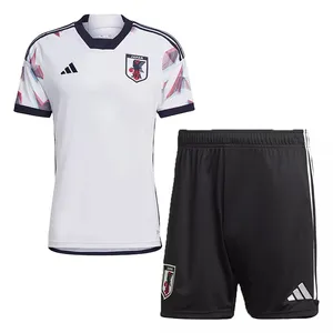 ست تی شرت و شلوارک ورزشی مردانه مدل ژاپن Away WC2022