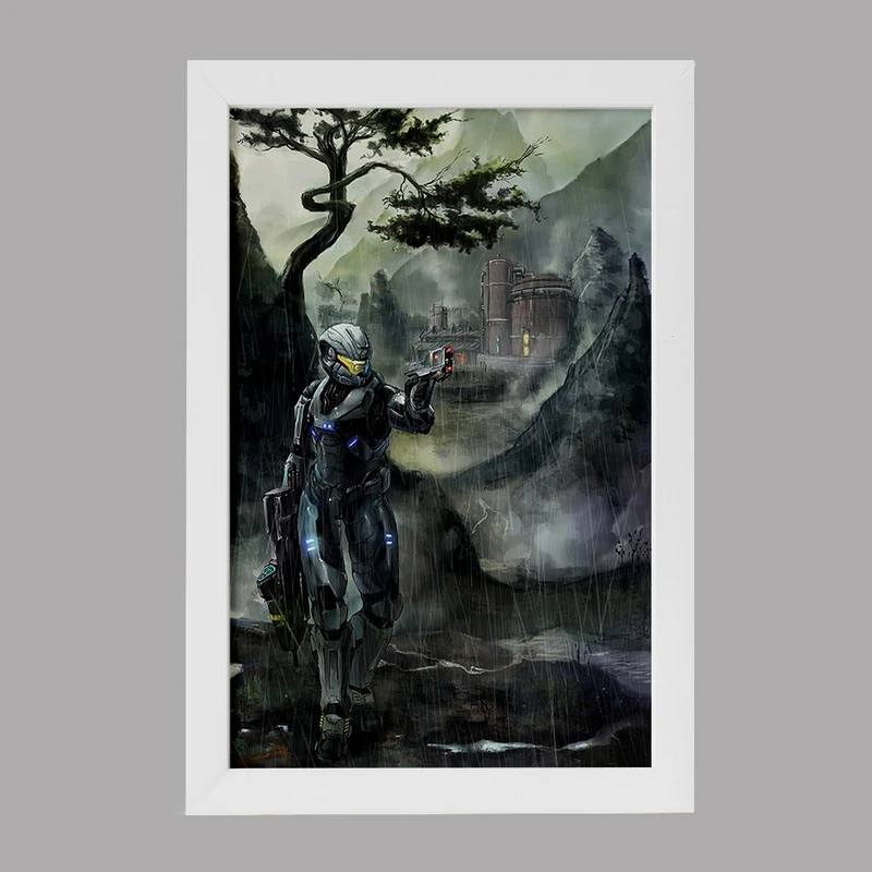 تابلو خندالو مدل بازی هیلو (Halo) کد 31499