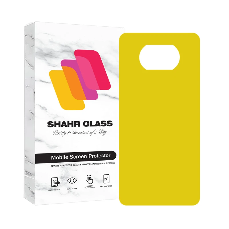 محافظ پشت گوشی نانو شهر گلس مدل NANOBSH مناسب برای گوشی موبایل شیائومی Poco X3 Pro / X3 NFC / X3