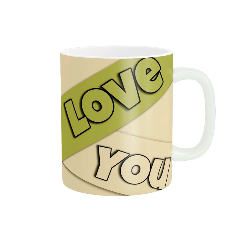 ماگ پاد آفرین طرح LOVE کد 5741