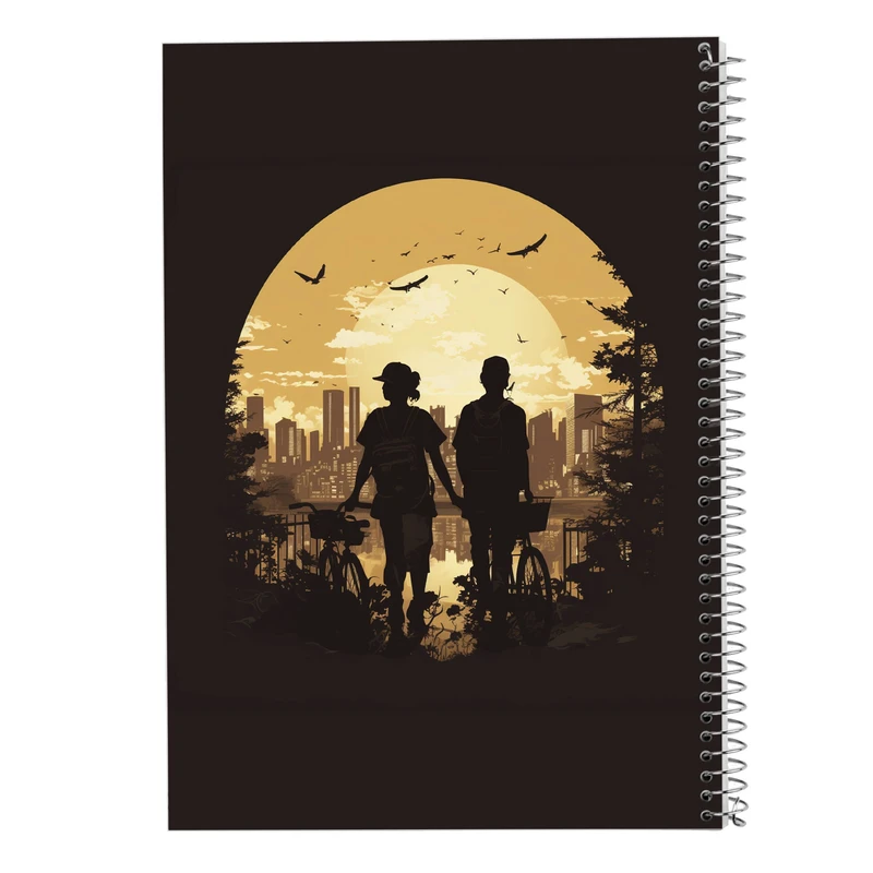 دفتر ژورنال نویسی 50 برگ مدوپد مدل نقطه ای طرح تایتان Titan کد DF11907