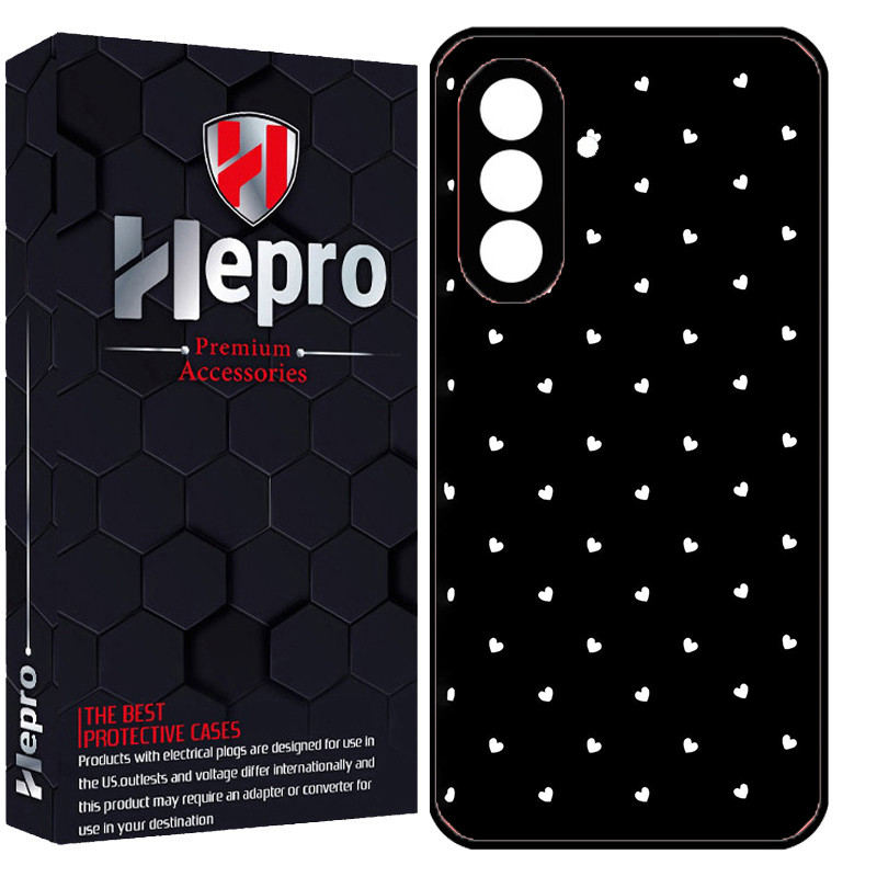 کاور هپرو طرح قلب کد Dimo-010 مناسب برای گوشی موبایل سامسونگ Galaxy S23 FE