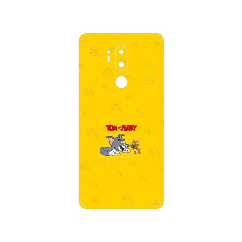 برچسب پوششی ماهوت مدل Tom and Jerry مناسب برای گوشی موبایل ال جی G7 PLUS THINQ
