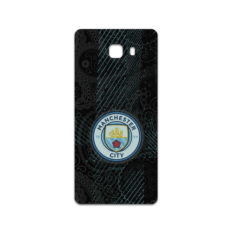 برچسب پوششی ماهوت مدل Manchester-City مناسب برای گوشی موبایل سامسونگ Galaxy C9 Pro