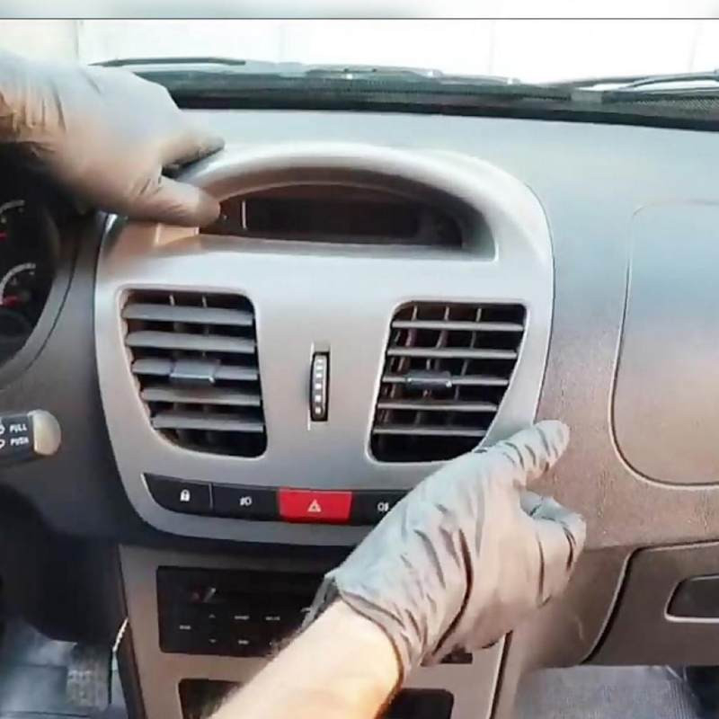 دریچه هواکش بخاری و کولر وسط داشبورد خودرو چیکال مدل V-165 مناسب برای ساینا