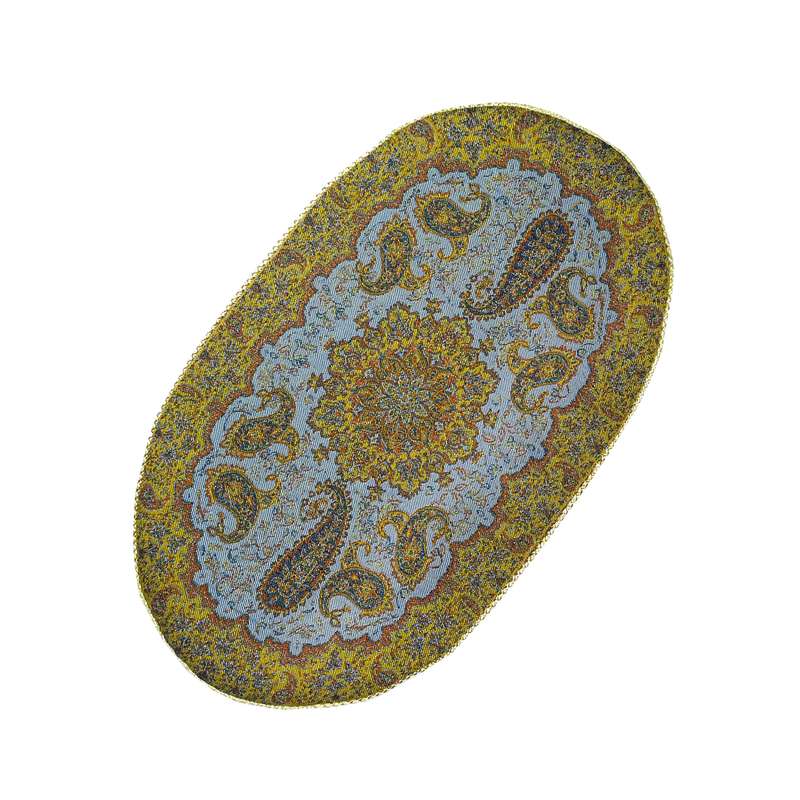 رومیزی ترمه مدل بته جقه کد BL40-25