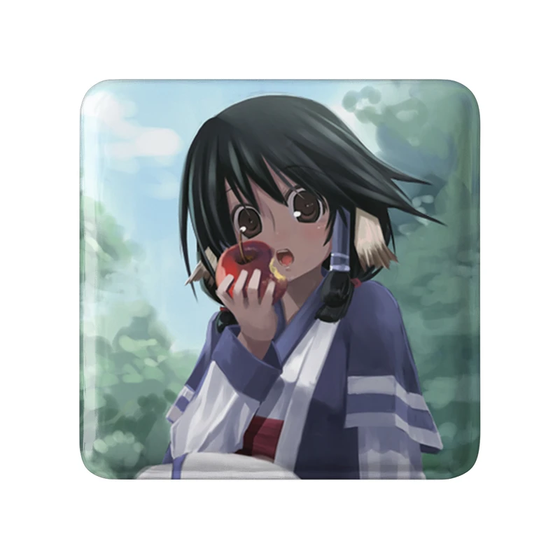 پیکسل خندالو طرح بازی Utawarerumono مدل مربعی کد 35378