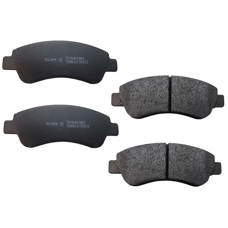 لنت ترمز جلو یلکن مدل tip5 مناسب برای پژو ۲۰۶ مجموعه ۴ عددی