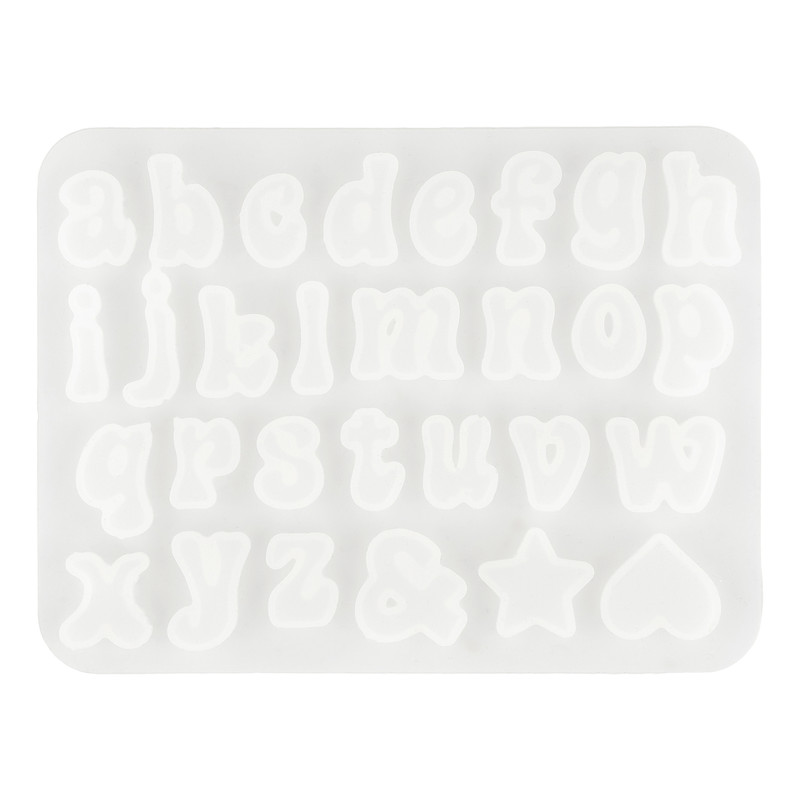 قالب رزین مدل حروف انگلیسی کد 03