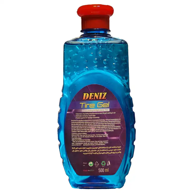 ژل واکس تایر دنیز مدل HG حجم 500 میلی لیتر به همراه اسفنج