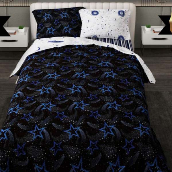 سرویس خواب مدل ستاره کد 1019 یکنفره 4 تکه