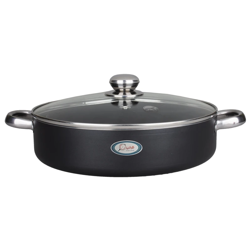 تابه ظرفیران مدل دسته استیل سایز 28