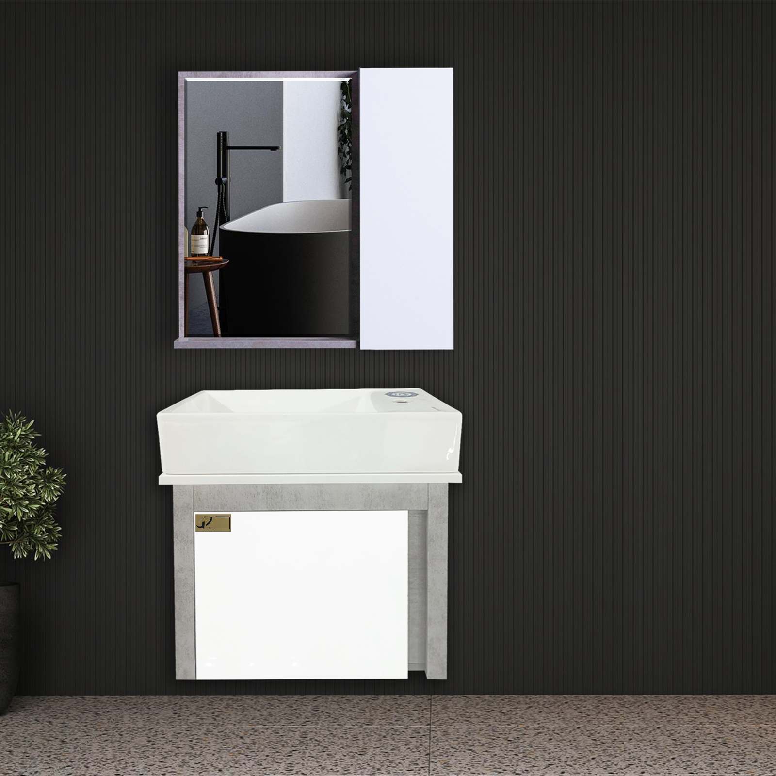 ست کابینت و روشویی پارنا نوفر مدل H25