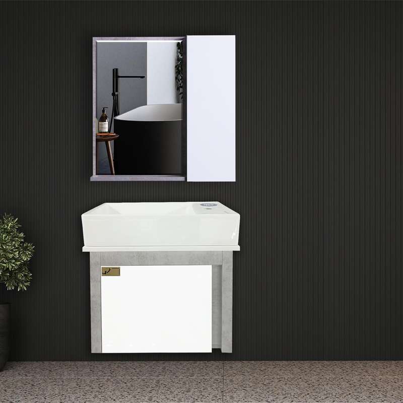 ست کابینت و روشویی پارنا نوفر مدل H25 ست کابینت و روشویی پارنا نوفر مدل H25