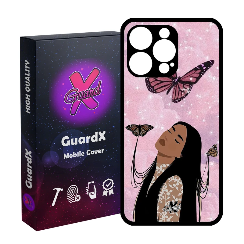 کاور گارد ایکس طرح Girl مدل Glass10297 مناسب برای گوشی موبایل اپل iPhone 15 Pro Max